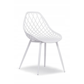 plastikowe krzesło ogrodowe CHICO białe