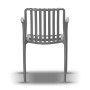 krzesło ogrodowe Julian szary