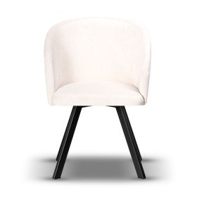 CARINE krzesło fotelowe z obrotowym siedziskiem