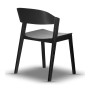 krzesło drewniane NORDIC-1 czarne