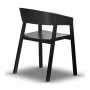 krzesło drewniane NORDIC-2 czarne