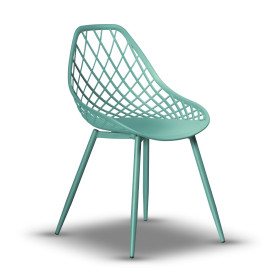 plastikowe krzesło CHICO turkus