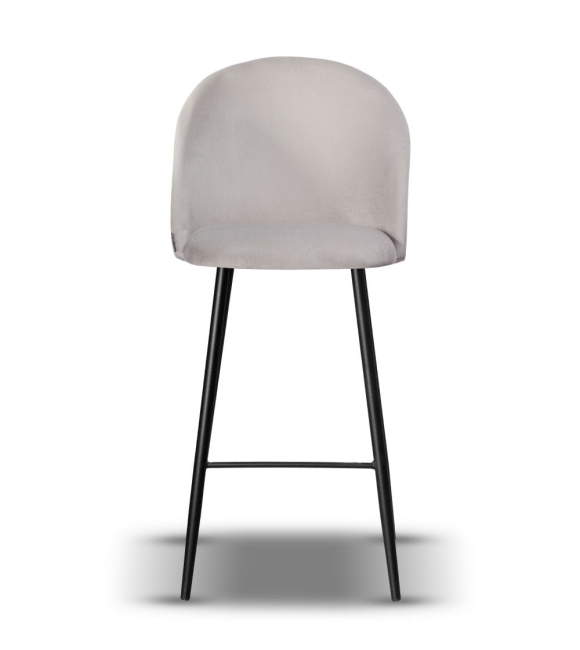 Hoker Welurowy SOUL 75cm jasny szary