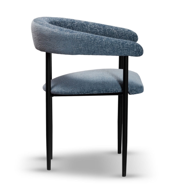 Krzesło Tapicerowane OTTO noga czarna