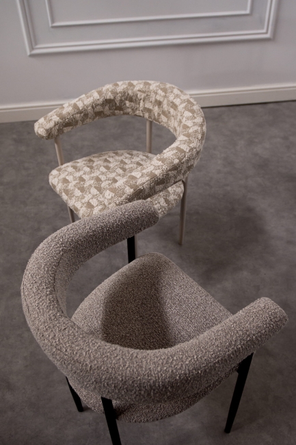 Krzesło Tapicerowane OTTO noga kaszmirowa