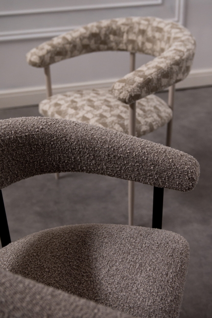 Krzesło Tapicerowane OTTO noga kaszmirowa