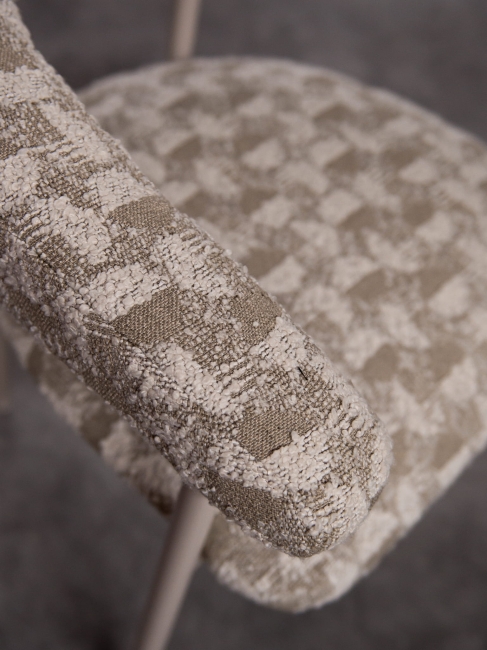 Krzesło Tapicerowane OTTO noga kaszmirowa