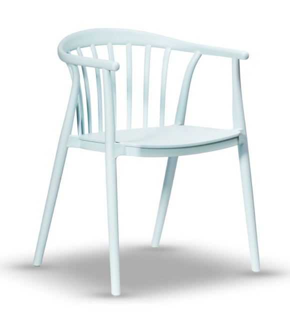 Krzesło Plastikowe RIVA niebieska baby blue
