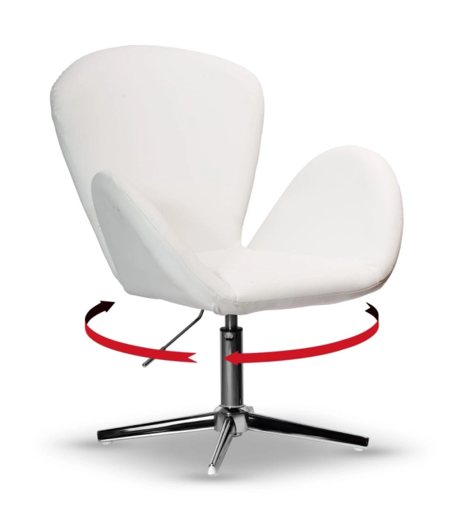 Fotel Obrotowy EGO personalizowany Swan