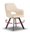krzesło obrotowe PRINCE beżowe, nogi obrotnica