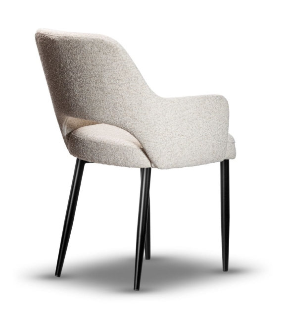 Krzesło Tapicerowane ALEX noga czarna