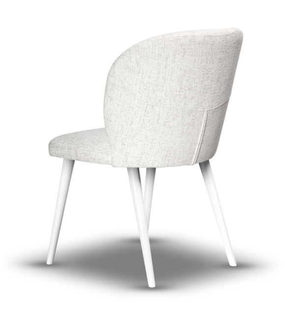 krzesło tapicerowane RIO noga biała
