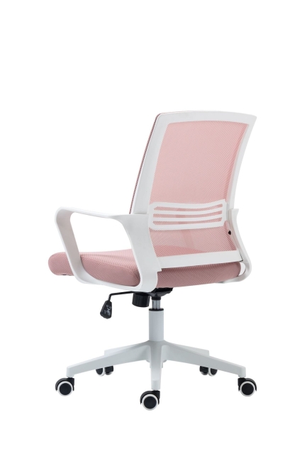 fotel obrotowy FK12-FX różowy