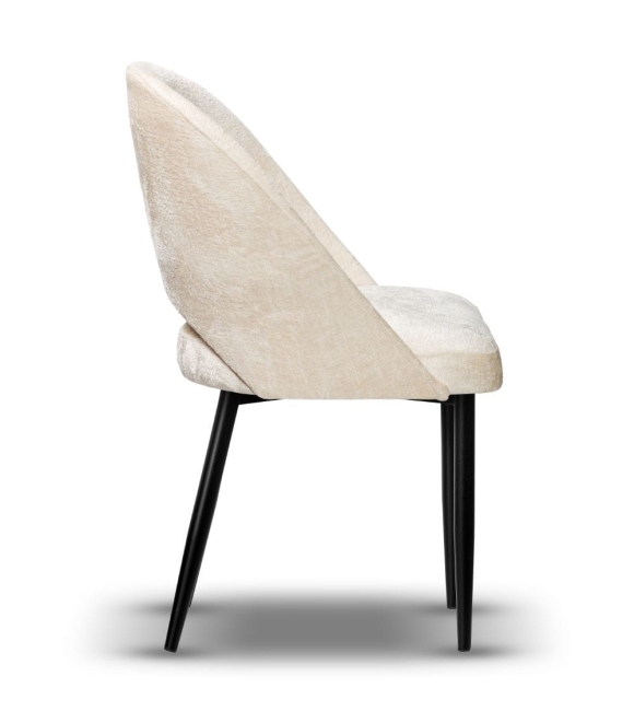 krzesło tapicerowane OLIVIA noga czarna