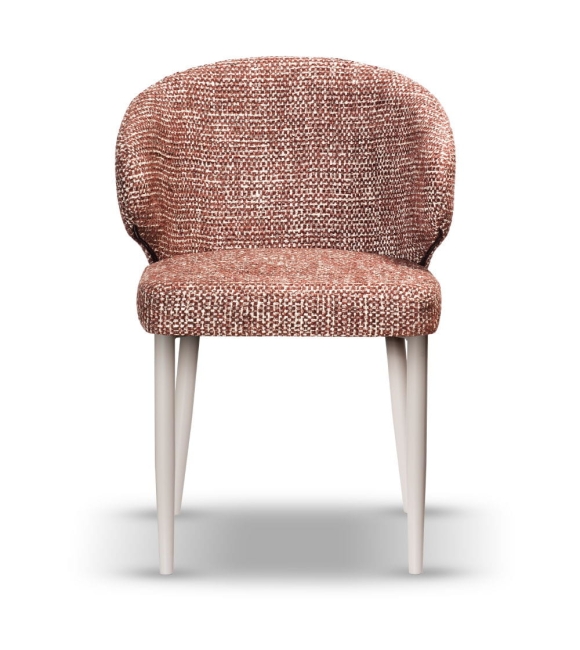 Krzesło Kubełkowe MOLLY noga kaszmir