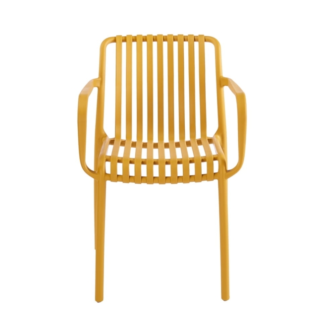 Krzesło Ogrodowe JULIAN-2 żółty