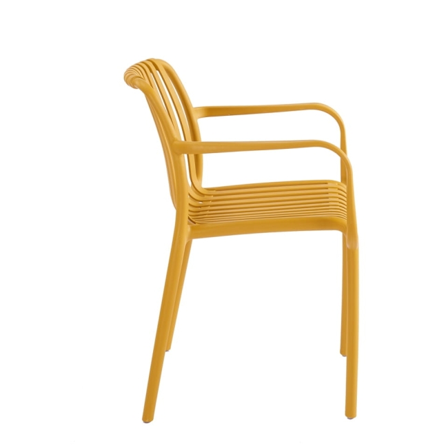 Krzesło Ogrodowe JULIAN-2 żółty
