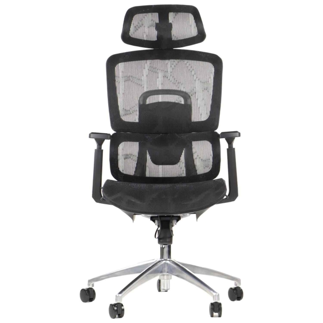 Fotel Obrotowy ERGONEW A1 czarny