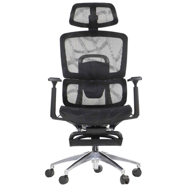 Fotel Obrotowy ERGONEW A1F z podnóżkiem