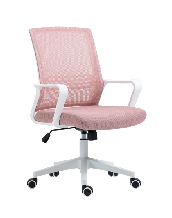 fotel obrotowy FK12-FX różowy