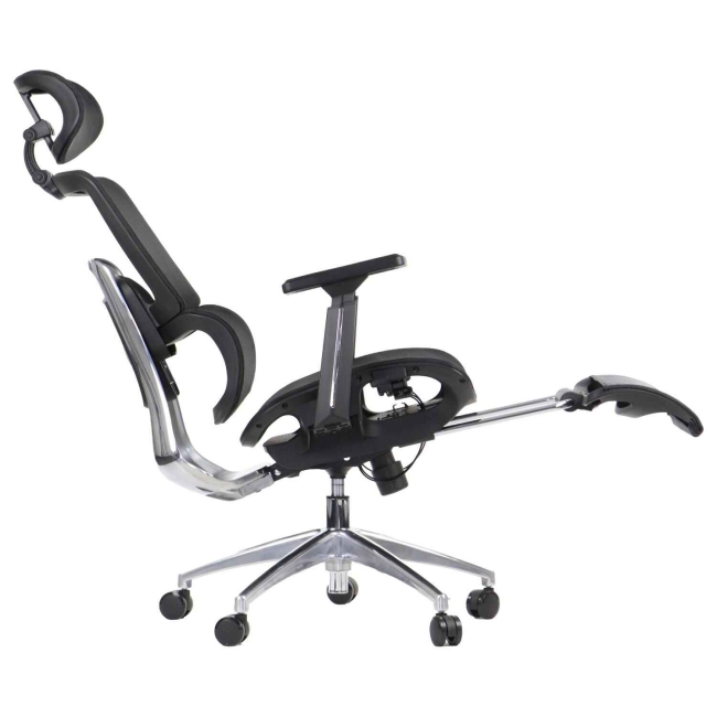 Fotel Obrotowy ERGONEW A1F z podnóżkiem