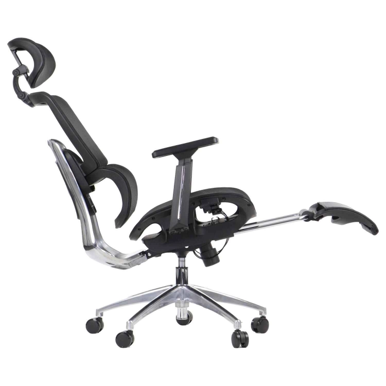 Fotel Obrotowy ERGONEW A1F z podnóżkiem