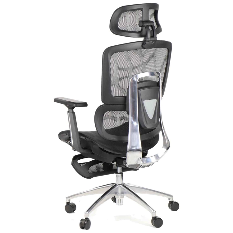 Fotel Obrotowy ERGONEW A1F z podnóżkiem