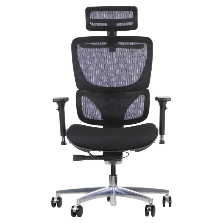Fotel Obrotowy ERGONEW S1A2 siedzisko materiałowe