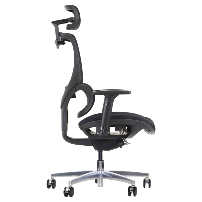 Fotel Obrotowy ERGONEW S1A2 siedzisko materiałowe