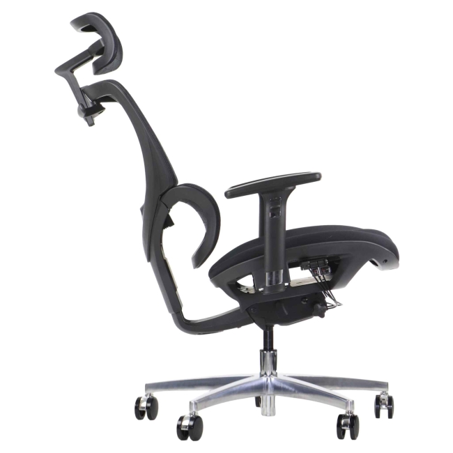 Fotel Obrotowy ERGONEW S1A2 siedzisko materiałowe