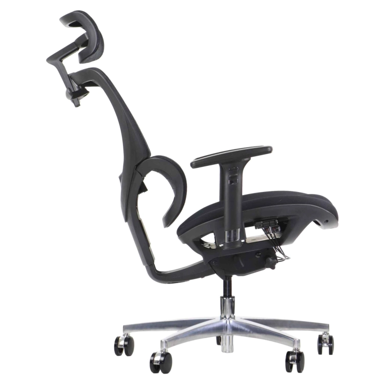 Fotel Obrotowy ERGONEW S1A2 siedzisko materiałowe
