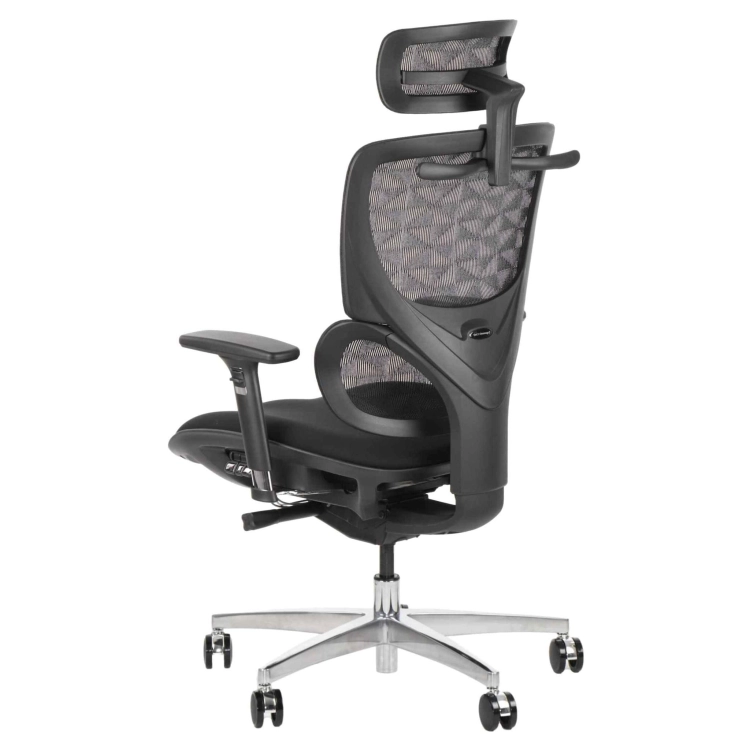 Fotel Obrotowy ERGONEW S1A2 siedzisko materiałowe