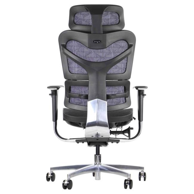 Fotel Obrotowy ERGONEW S72 siedzisko siatkowe