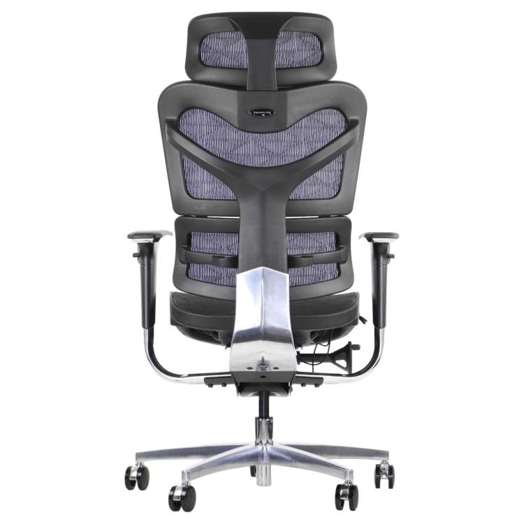 Fotel Obrotowy ERGONEW S72 siedzisko siatkowe