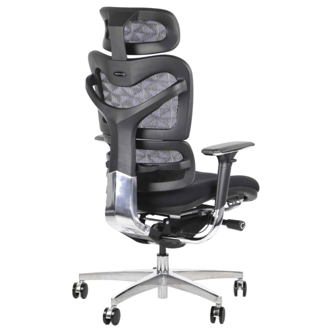 Fotel Obrotowy ERGONEW S72 siedzisko materiałowe