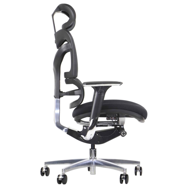 Fotel Obrotowy ERGONEW S72 siedzisko materiałowe