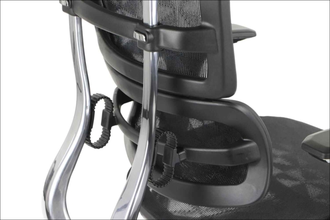 Fotel Obrotowy ERGONEW S82 siedzisko siatkowe