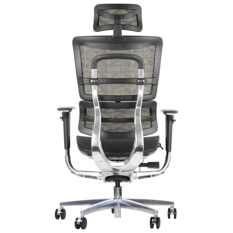 Fotel Obrotowy ERGONEW S82 siedzisko siatkowe