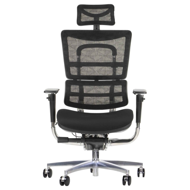Fotel Obrotowy ERGONEW S82 siedzisko materiałowe