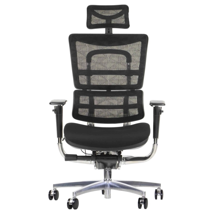 Fotel Obrotowy ERGONEW S82 siedzisko materiałowe