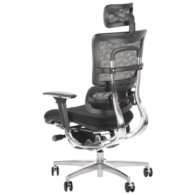 Fotel Obrotowy ERGONEW S82 siedzisko materiałowe