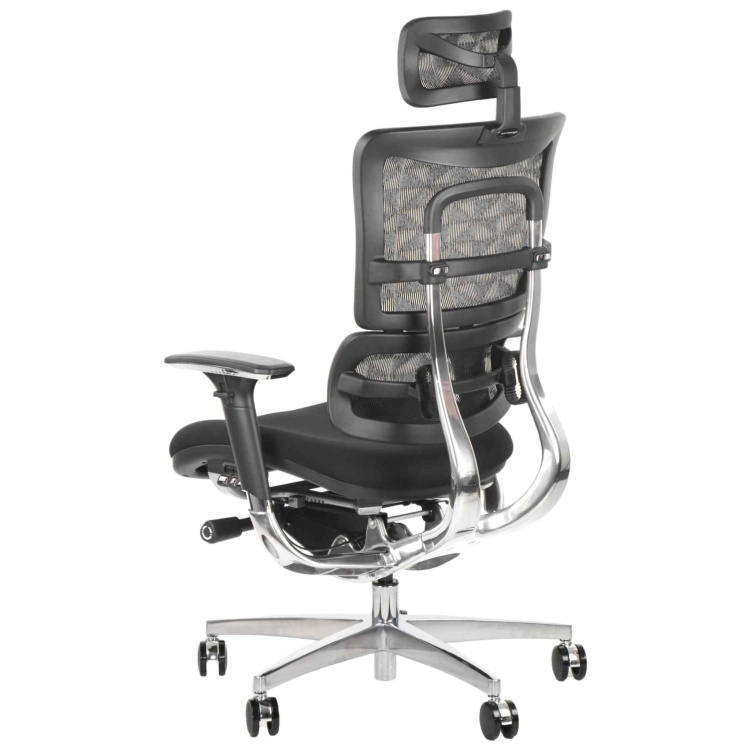 Fotel Obrotowy ERGONEW S82 siedzisko materiałowe