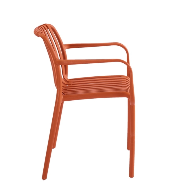 Krzesło Ogrodowe JULIAN-2 pomarańczowy