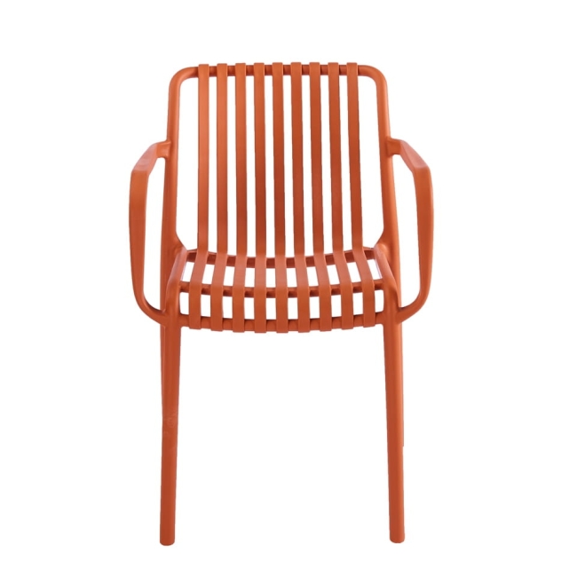 Krzesło Ogrodowe JULIAN-2 pomarańczowy