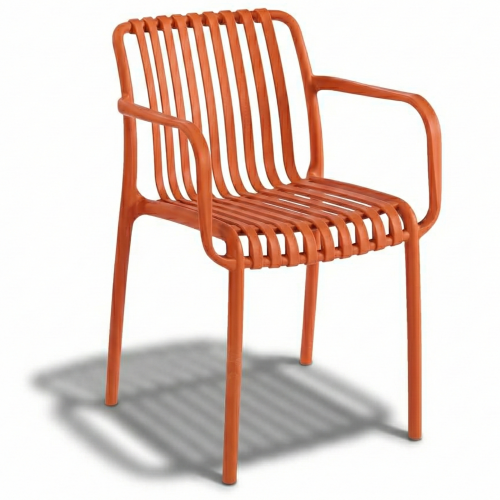Krzesło Ogrodowe JULIAN-2 pomarańczowy