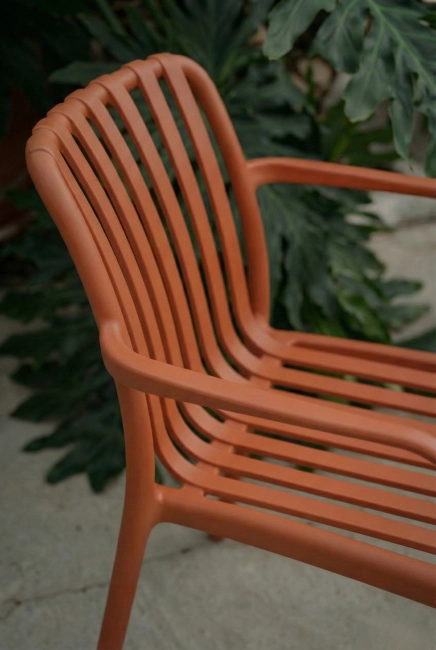 Krzesło Ogrodowe JULIAN-2 pomarańczowy