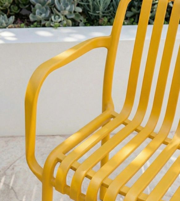 Krzesło Ogrodowe JULIAN-2 żółty