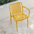 Krzesło Ogrodowe JULIAN-2 żółty