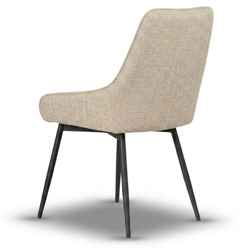 Krzesło tapicerowane RINO noga czarna