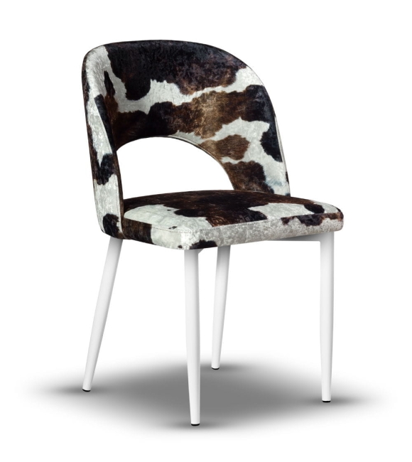 Krzesło Tapicerowane ZOYA noga biała